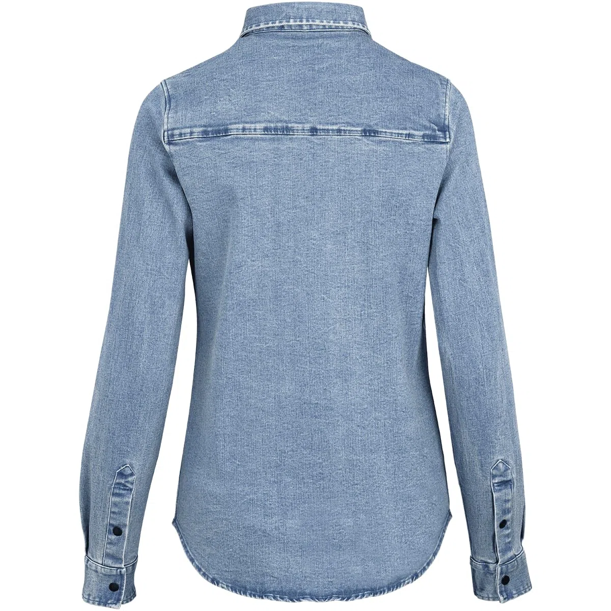 IXS Girls Langarmhemd Carve Digger Organic Denim Blau Gr. L