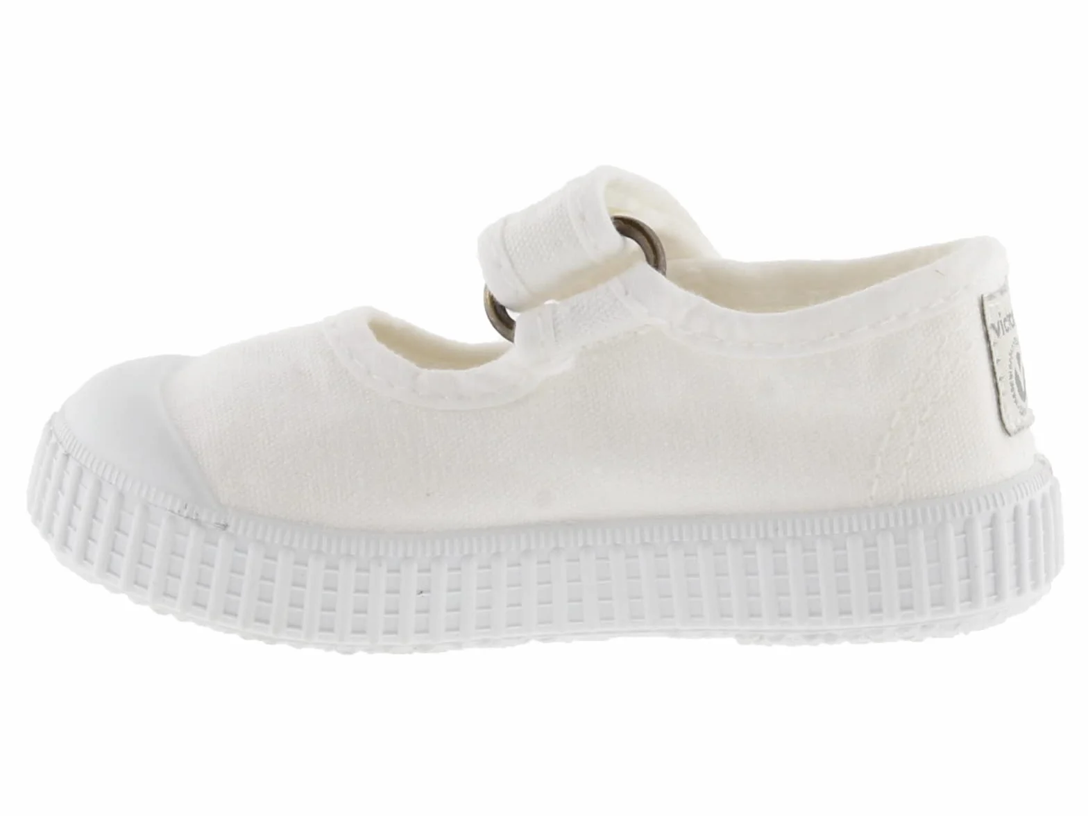 victoria Unisex-Kinder Mercedes Velcro Lona Tintada Niedrige Sneaker